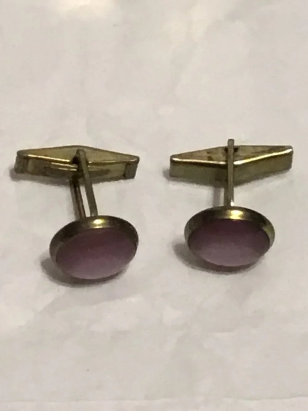 Lot of 4 vintage cuff links - Hickok & Swank, etc.